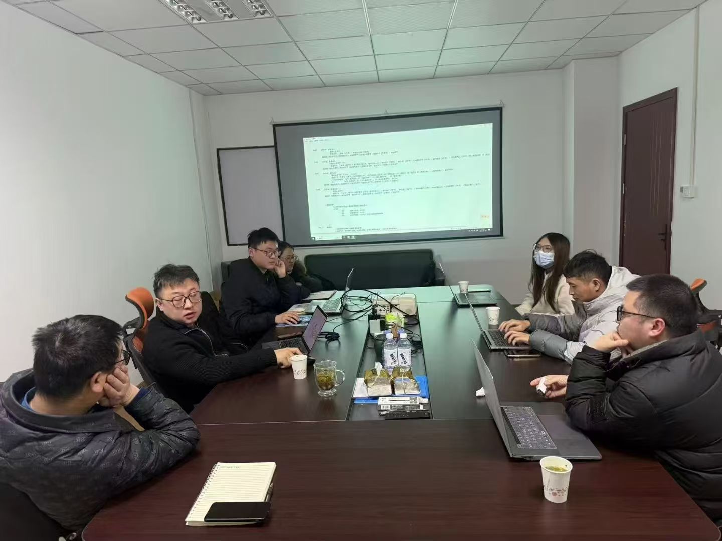 项目方案评审现场